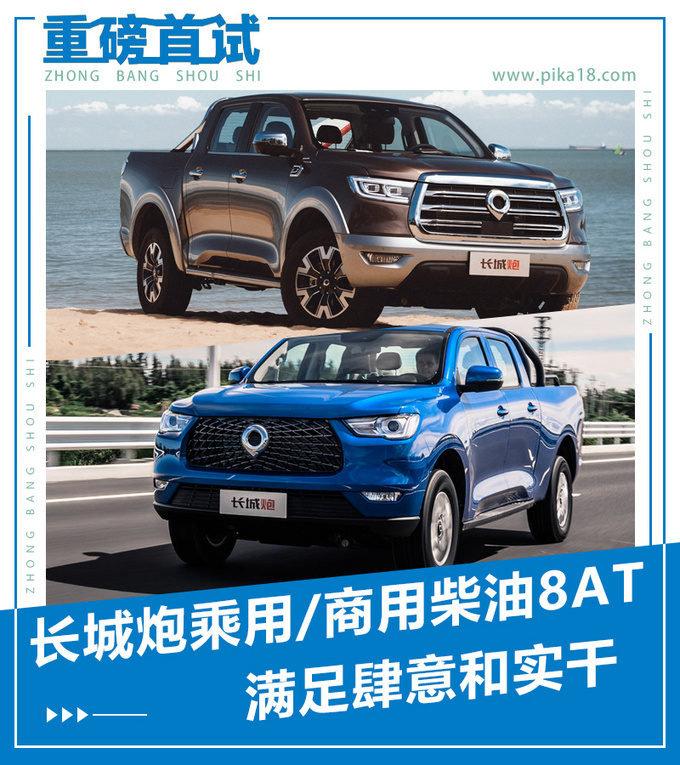 Test-drive the Great Wall Gun Passenger/Commercial Diesel 8AT Life and Family Can Be Satisfied-Figure 1